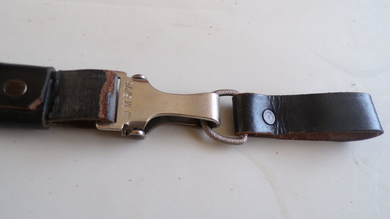 HJ Leather Cross Strap Set
