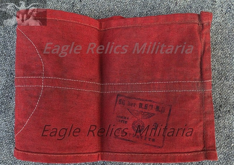 RARE NSDAP Zellenleiter Armband with district  Stamp
