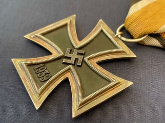 RARE WWII IRON CROSS 2RD CLASS RING STAMPED...