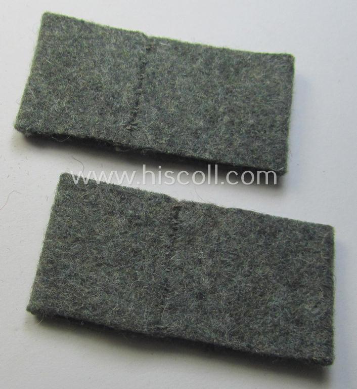 Pair of WH (Heeres) 'Pioniere'-related, 'Schulterstück-Überschuben': 'Soldat des Pionier-Bataillons 142'