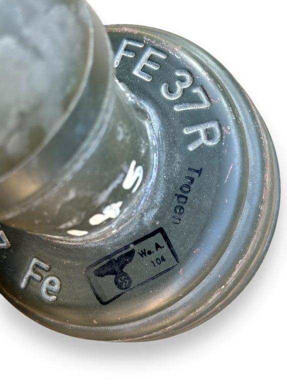 Olive Tropical Tan Gasmask Canister -named-