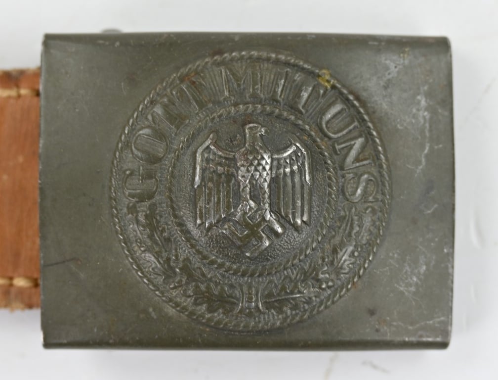 German WH Beltbuckle with Tab 'N&H 41'