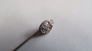 Panzerkampfabzeichen in Silber 9mm Miniature