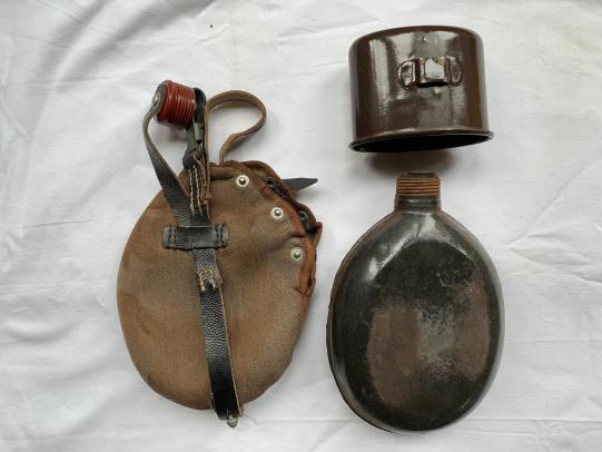 Late-war Enamelled Canteen and Cup