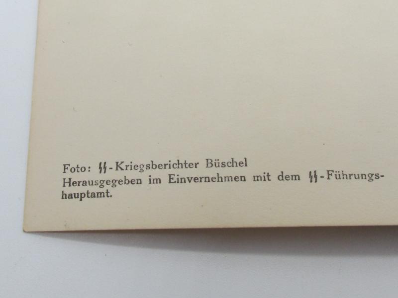 Postcard : Unsere Waffen-SS