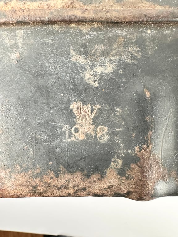 German WW2 Ammo Box for Flak 3,7 cm "Luftwaffe"