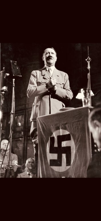 WWII GERMAN POLITICAL NSDAP THIRD REICH PODIUM FLAG DRAP WITH ORIGINAL RINGS AND TASSLES ADDITIONAL