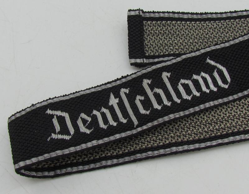 Waffen SS-Standarte ‘Deutschland’ Officers Cufftitle with RZM Tag...Mint