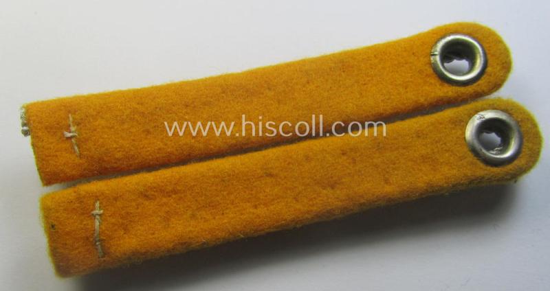 Pair of DLV- (ie. 'Deutscher Luftsportsverbandes'-) related officers'-type shoulderboards as was specifically intended for a: 'DLV-Fliegeroberleutnant o. Schwarmführer'