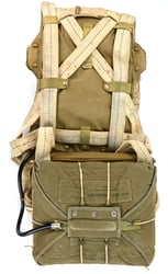 USAAF WW2 Named AN6510-1 Seat Parachute Harness Assembly