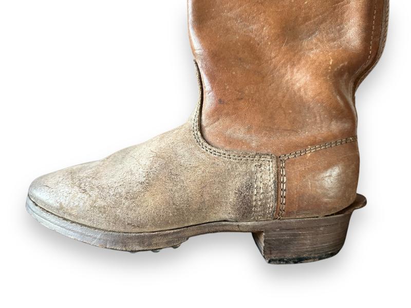 Wehrmacht Light Brown Cavalry Boots