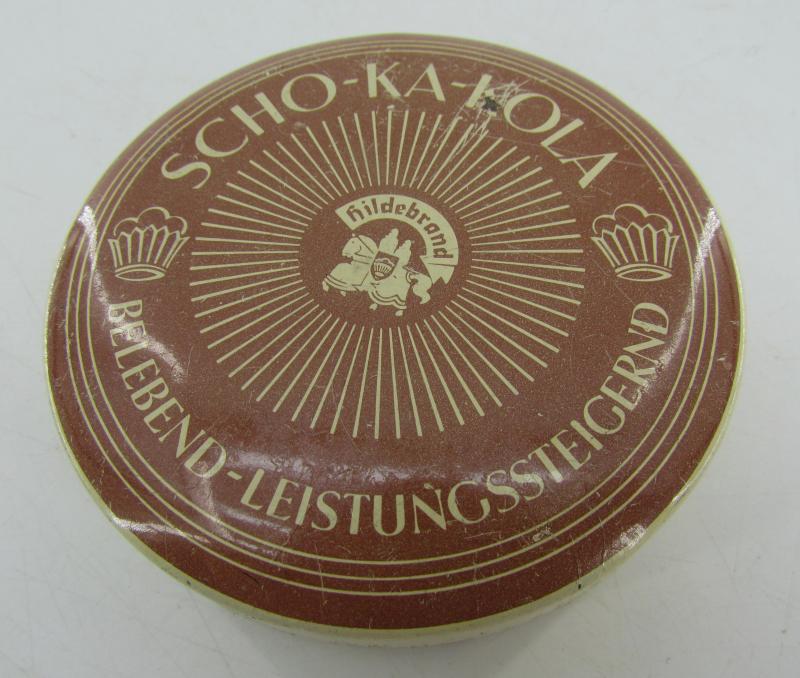 German Scho-ka-kola Tin Can