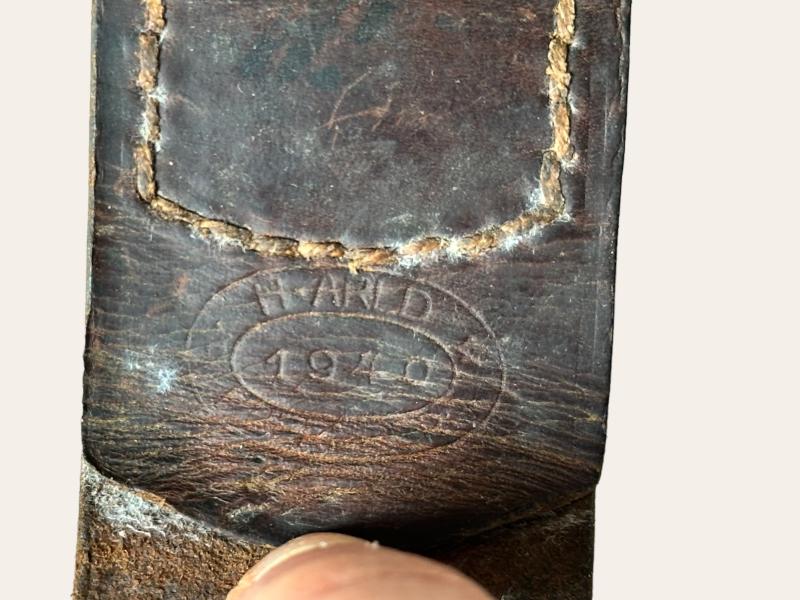 WH Steel Belt Buckle -1940-