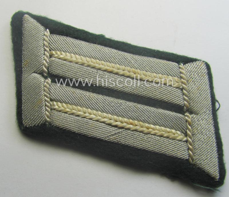 Pair of WH (Heeres) collar-tabs (ie. 'Kragenspiegel für Offiziere'): 'Offizier der Infanterie-Trpn.'