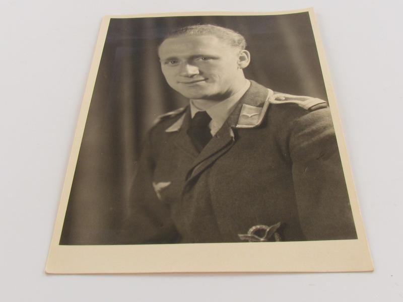 Portrait Photo of a Luftwaffe Pilot