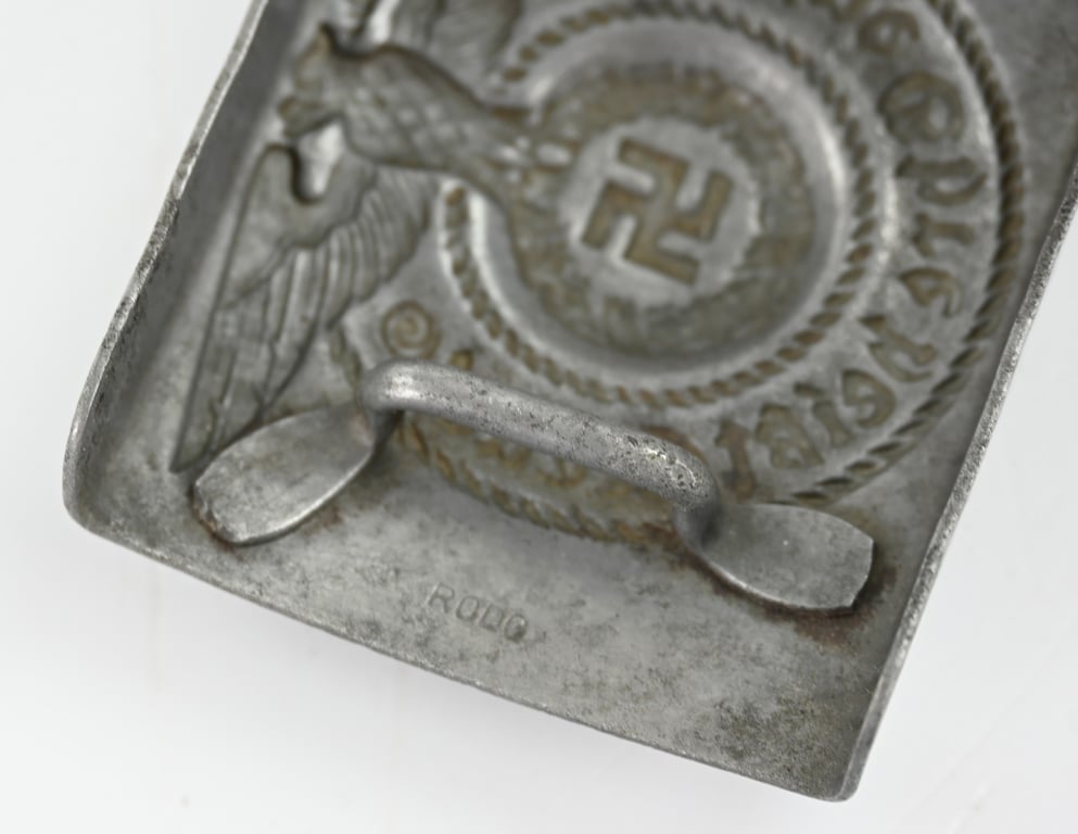 German Waffen-SS Beltbuckle 'Rodo'