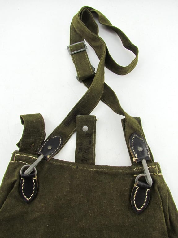 MINT Wehrmacht M31 bread bag with Strap both with RBNr.