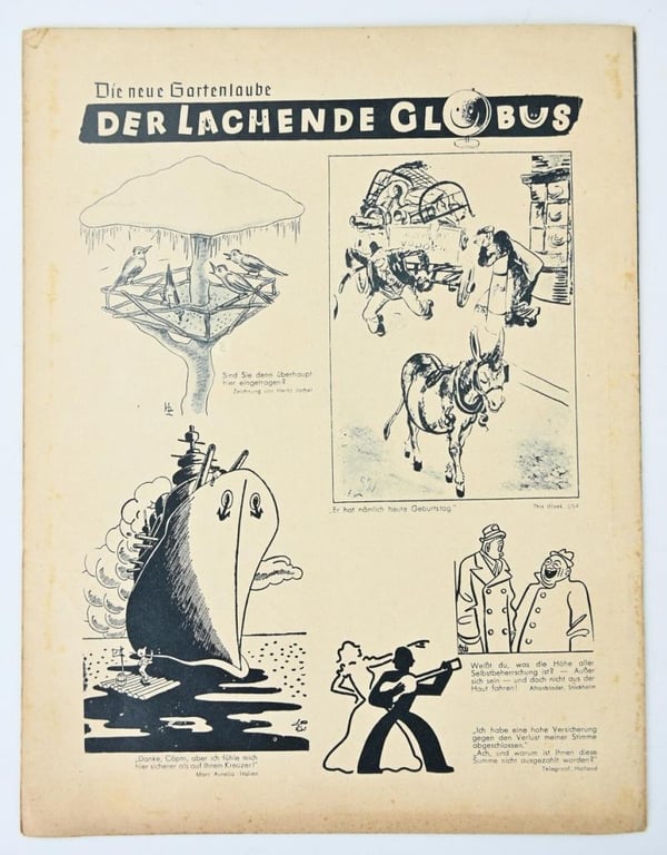 German Magazine 'Die Neue Gartenlaube' 28 February 1940