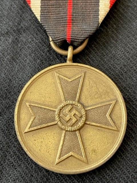 GERMAN WWII WAR SERVICE MEDAL 1939 ISSUED
