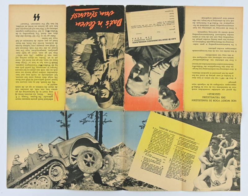 German Dutch Waffen-SS Recruitment Flyer