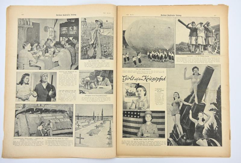 German Berliner Illustrierte Zeitung Newspaper 1942