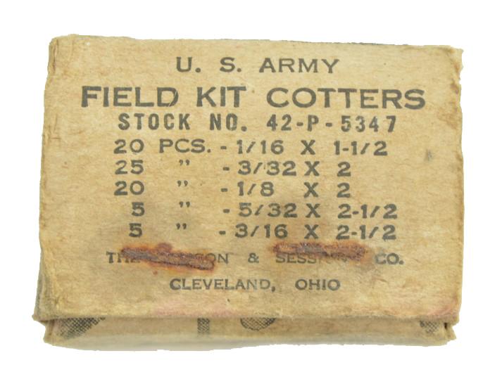 US WW2 Field Cotters in box