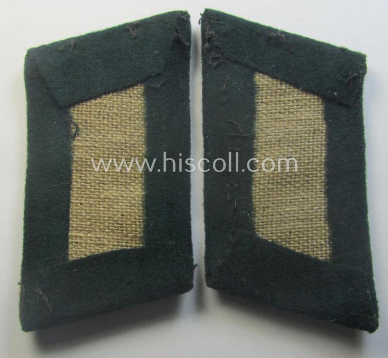 Pair of WH (Heeres) officers'-type collar-tabs: 'Offizier der Kavallerie o. Aufkl.-Trpn.'