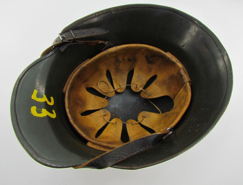 Early 'Himmler style' Helmet with screened vents