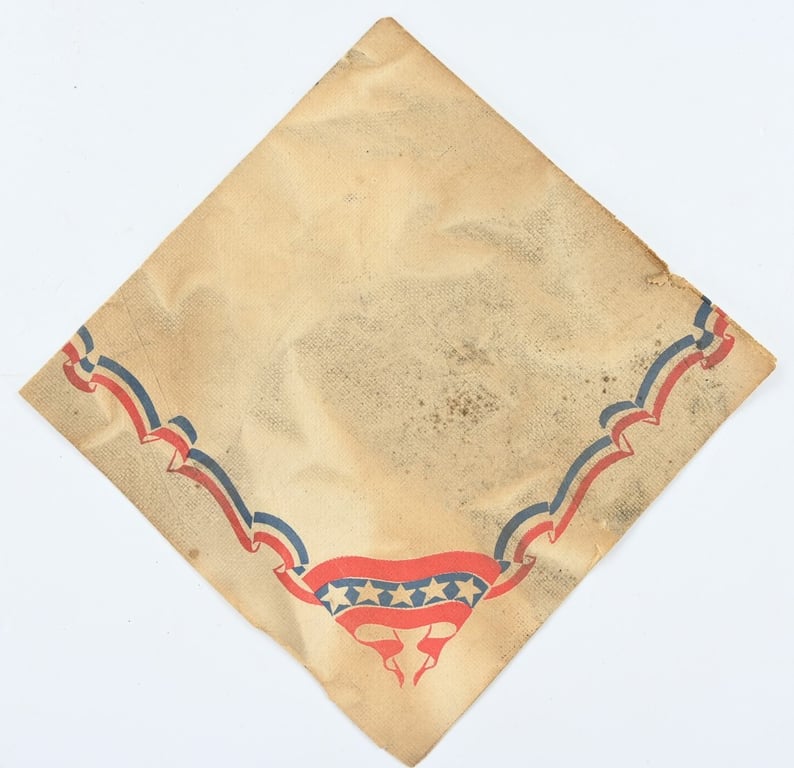 US WW2 Paper Napkin