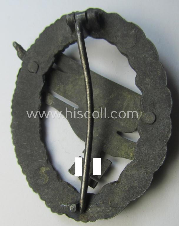 Regrettably incomplete, WH (Luftwaffe) 'Fallschirmschützen-Abzeichen' by the 'Assmann & Söhne'-company