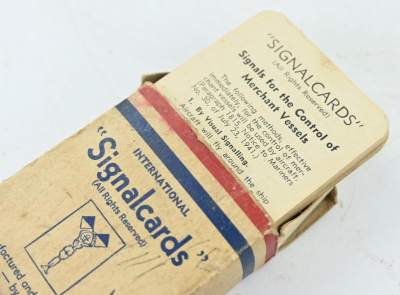US WW2 International Signal Cards Set