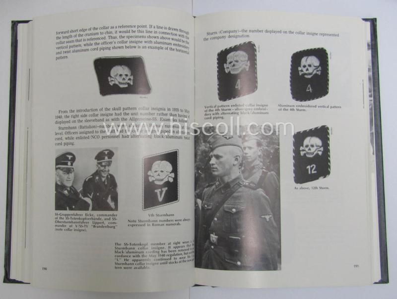 Out-of-print 'Bender-Publishing'-reference-book entitled: 'Cloth insignia of the Waffen-SS' by John R. Angolia (being a first edition as was published in 1983)