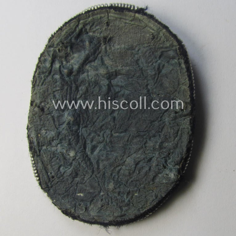 Never before seen, hand-embroidered presumably OT- (ie. 'Organisation Todt'-) related trade- ie. special-career-patch that comes in a 'virtually mint' and/or never tunic-attached, condition