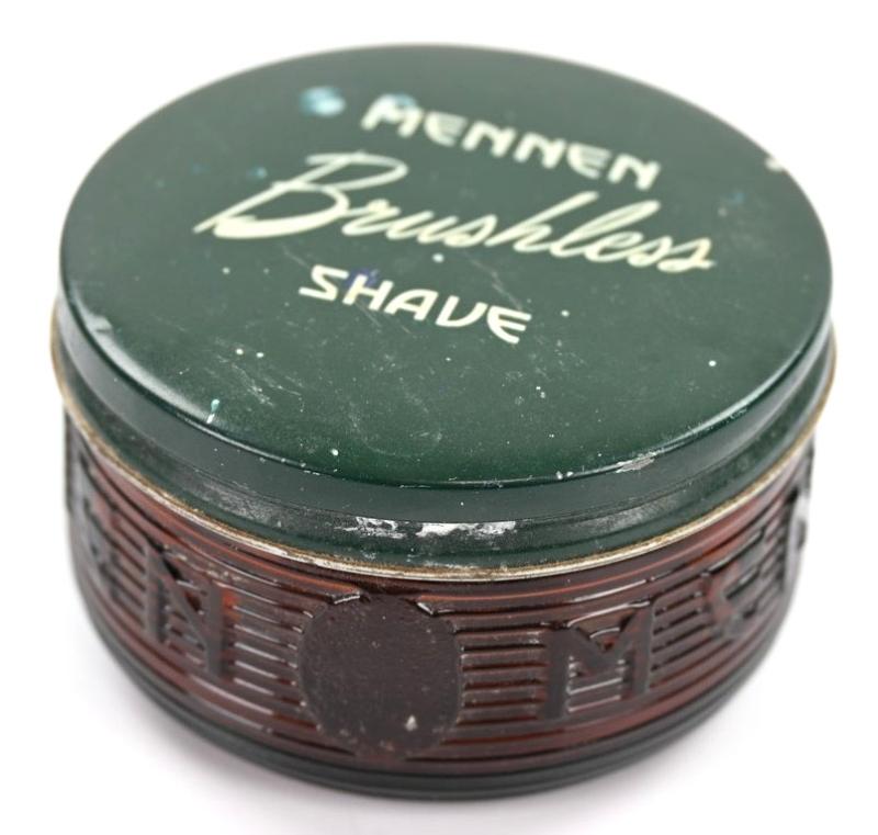 US WW2 Era Mennen Brushless Shave Package