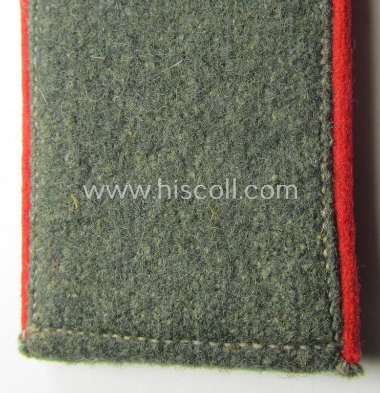 Single, early- (ie. mid-war-)period WH (Heeres) so-called: 'M41 o. 43'-pattern, EM-type shoulderstrap as was intended for - and with certainty worn by! - a: 'Soldat eines (Sturm)Artillerie Abts. o. Rgts.'