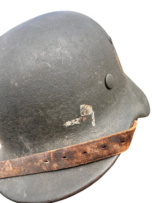 German KM M35 Single Decal Helmet