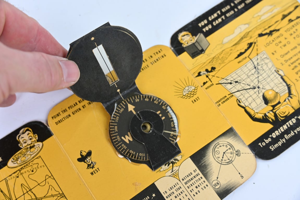 US WW2 Compass Manual
