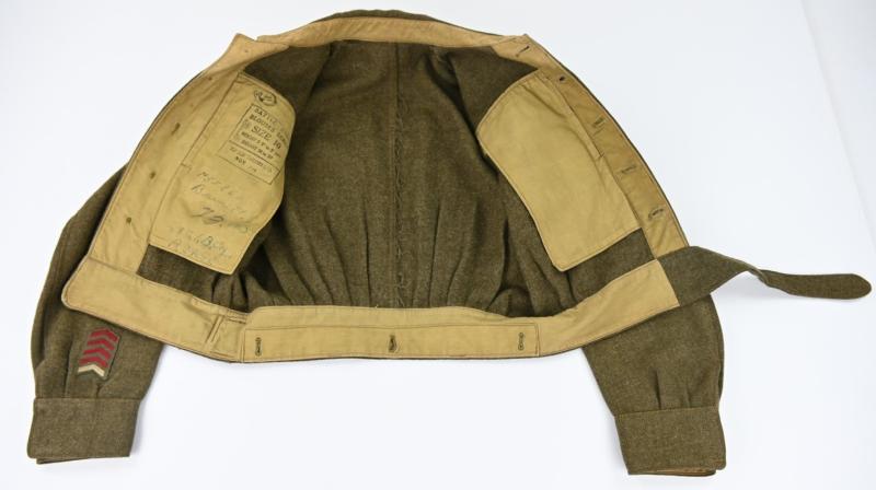 Canadian WW2 Named RCASC Battledress 1944