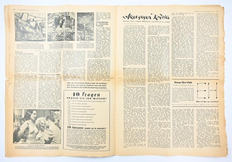 German Magazine 'Hamburger Illustrierte'