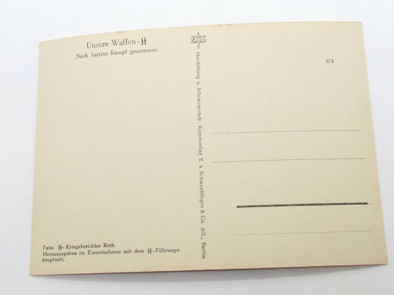 Postcard : Unsere Waffen-SS