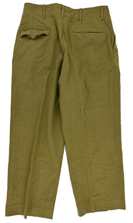 US WW2 Wool Serge Trousers