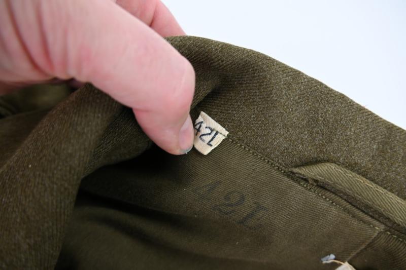 US WW2 Officer Army Service Dress 'Oise'