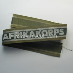 'BeVo'-like cuff-title (ie. 'Ärmelstreifen') entitled: 'Afrikakorps' being a...