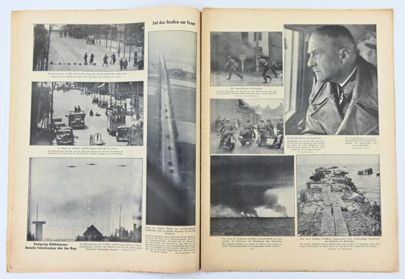 German Berliner Illustrierte Zeitung Newspaper 1940