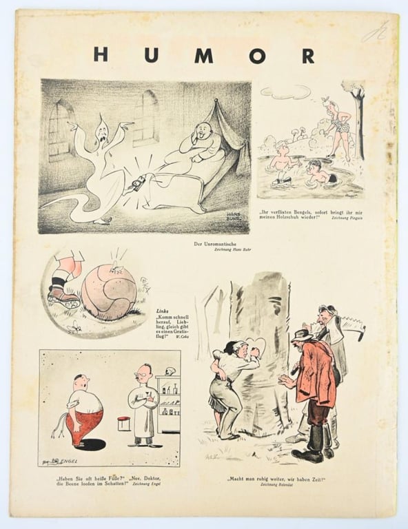 German Third Reich Magazine 'Die Woche' 1940
