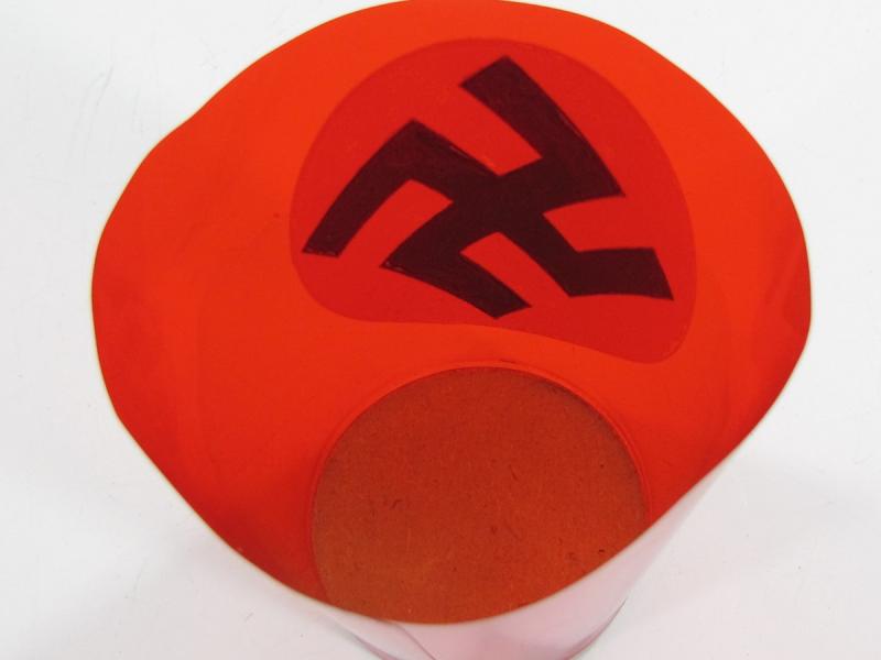 NSDAP Political Party Celluloid Candle Holders, Original