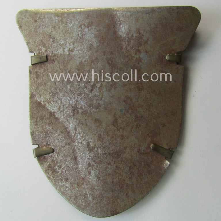 WH (Heeres ie. Waffen-SS etc.) 'Krim'-campaign-shield (being a truly worn example that came issued and stored for decades)