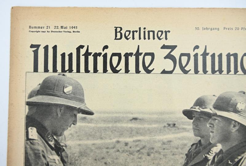 German Berliner Illustrierte Zeitung Newspaper May 1941