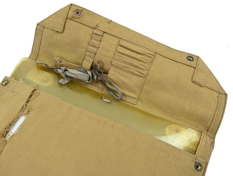 British WW2 Mapcase of Capt. Harris RASC