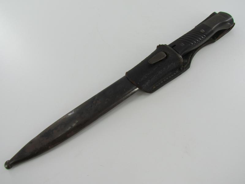 K98 bayonet and Scabbard with Frog Marked Coppel GMBH